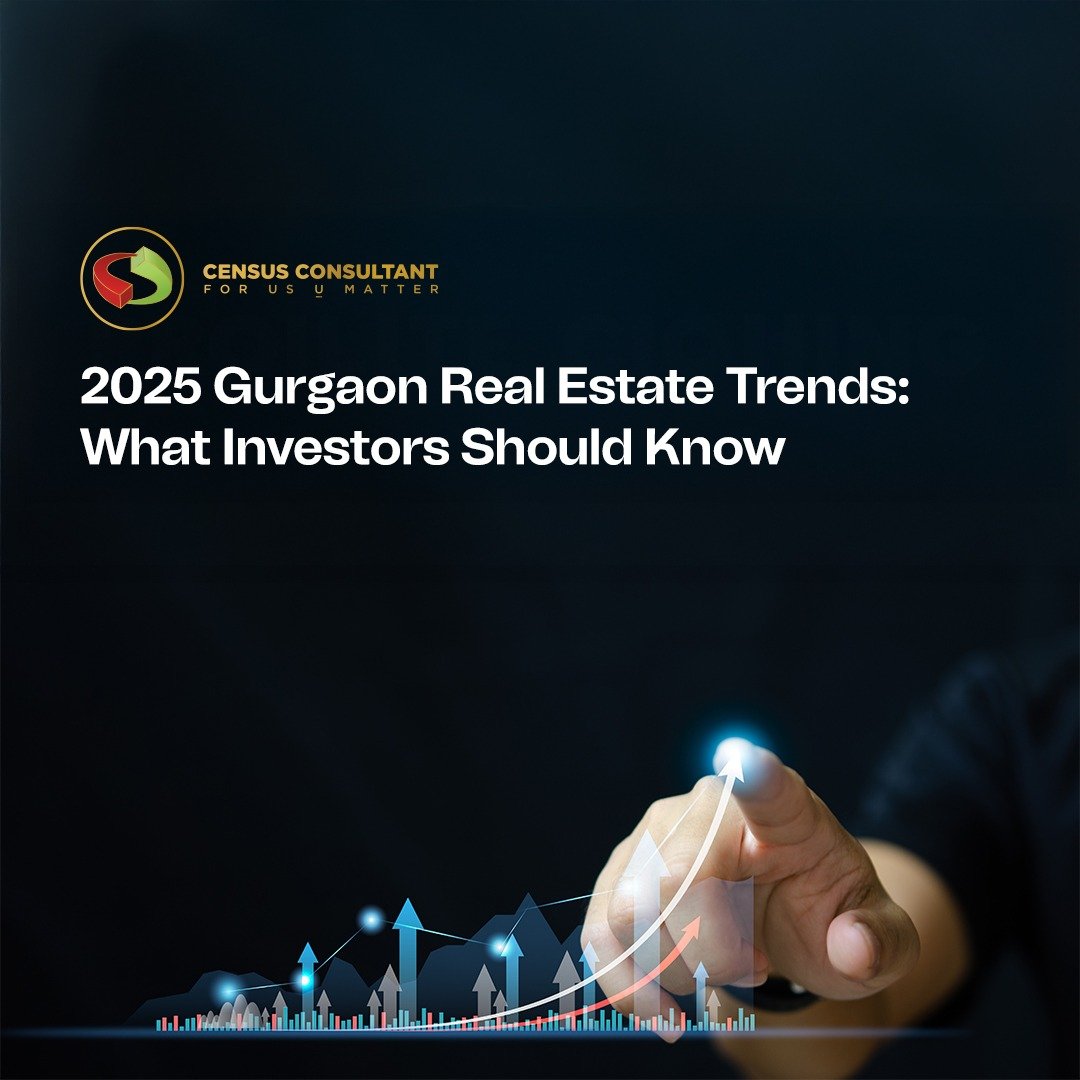 Aerial view of luxury high-rises in Gurgaon symbolizing 2025 real estate growth trends and investment hotspots