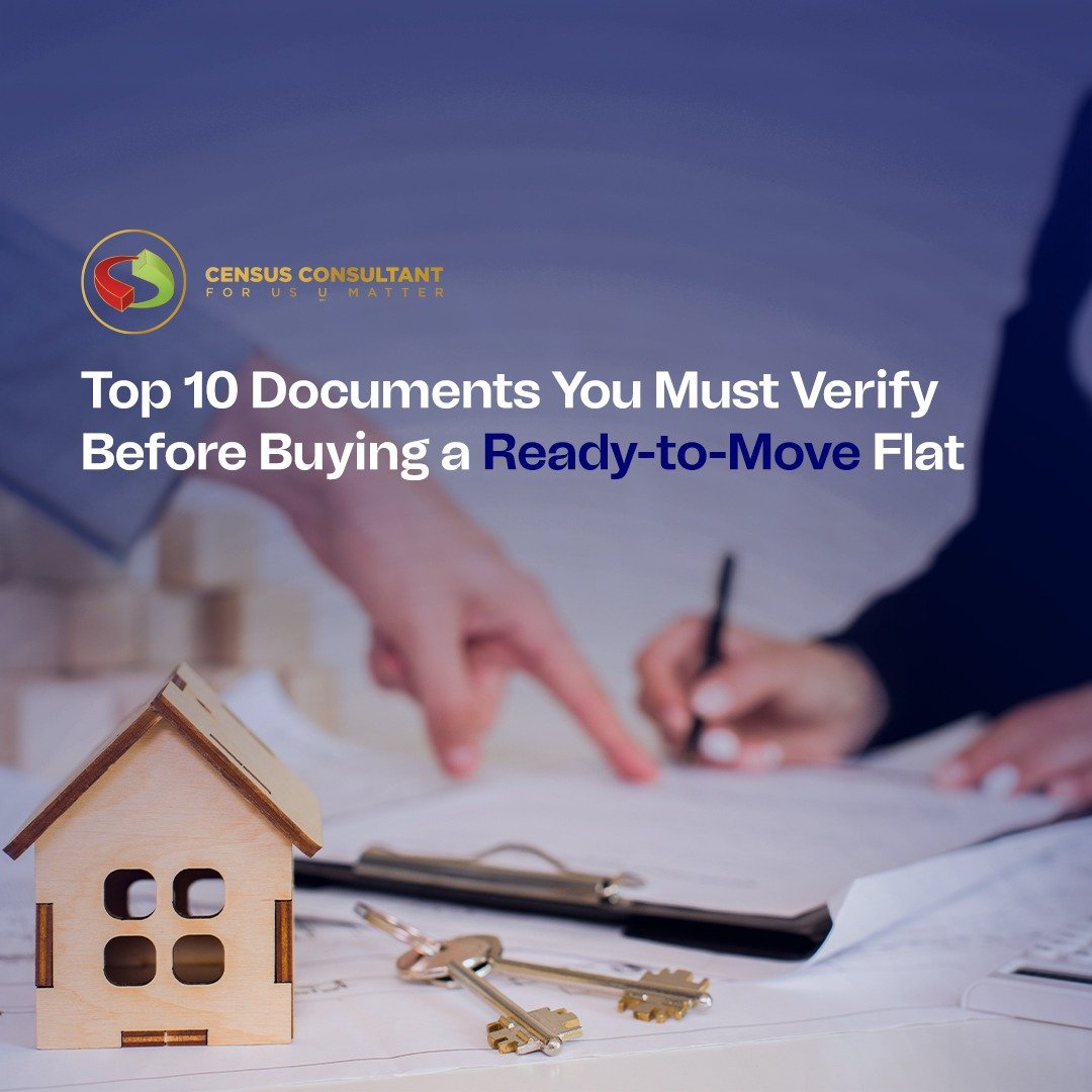 Checklist of legal documents to verify before buying a ready to move flat