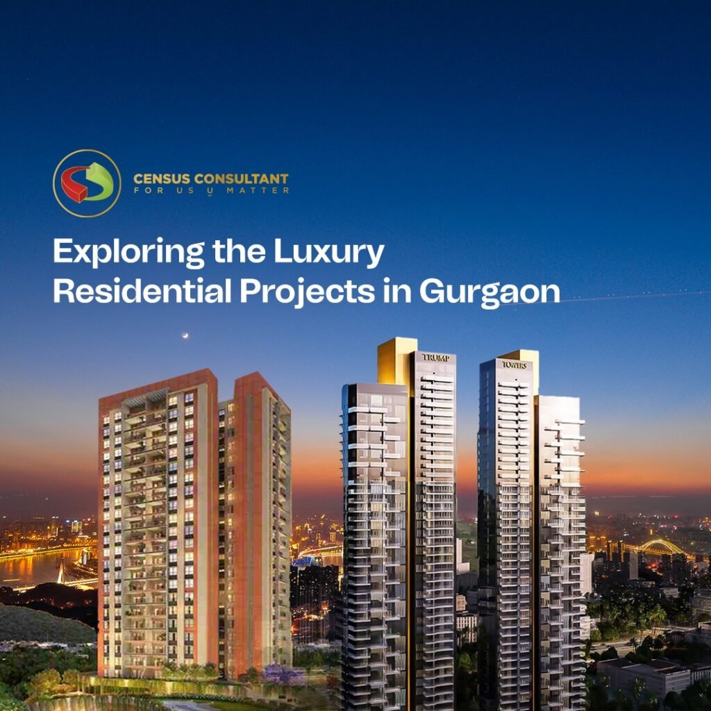 Luxury residential apartment project in Gurgaon with modern architecture and premium lifestyle amenities