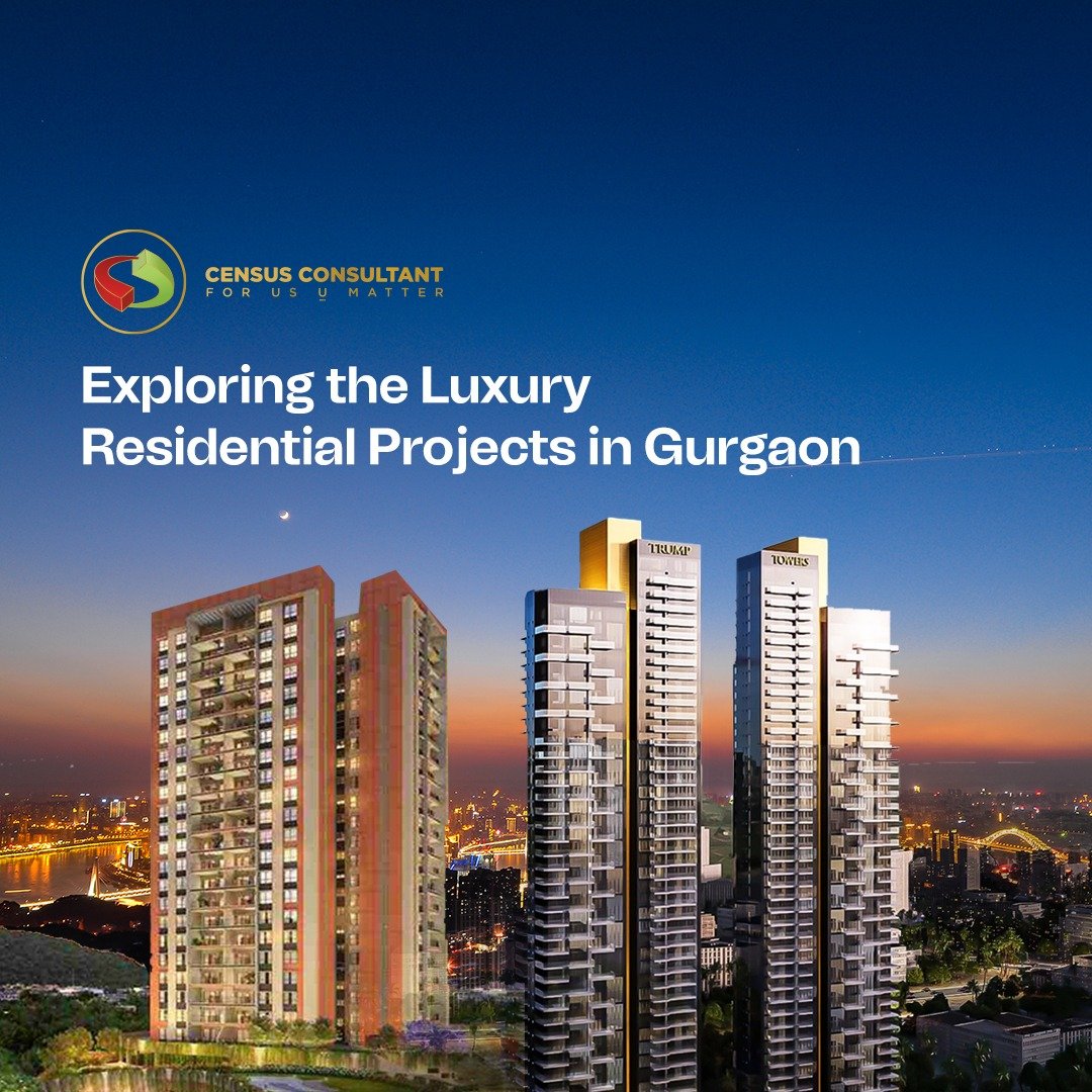Luxury residential apartment project in Gurgaon with modern architecture and premium lifestyle amenities